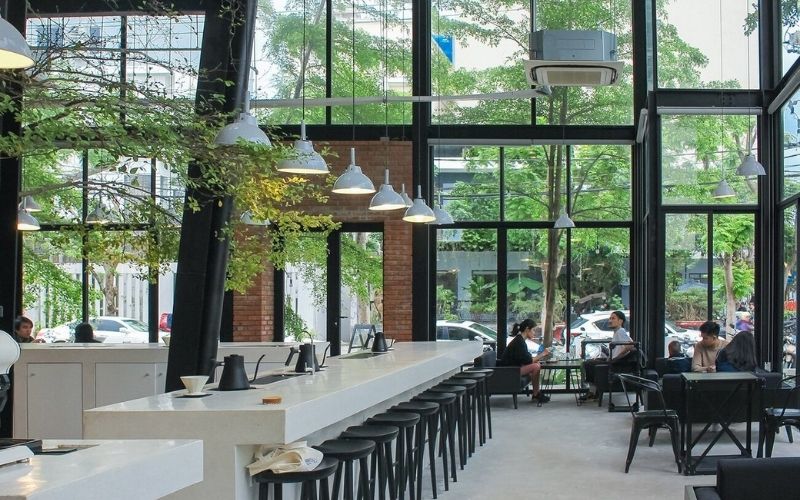 Tổng hợp các mẫu thiết kế quán cà phê hiện đại tại Đà Nẵng đẹp ấn tượng dễ viral