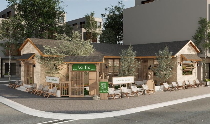 Mẫu thiết kế quán cà phê sân vườn đẹp