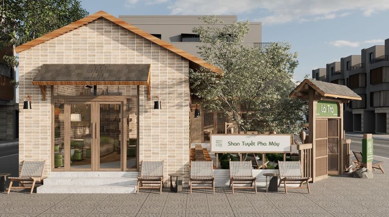 Màu sắc và vật liệu giúp tiết kiệm chi phí thi công