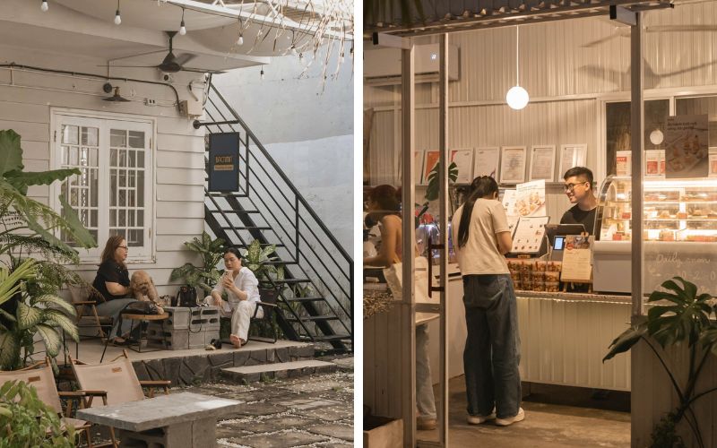 Thiết kế quán cafe bánh ngọt Bacama Coffee & More