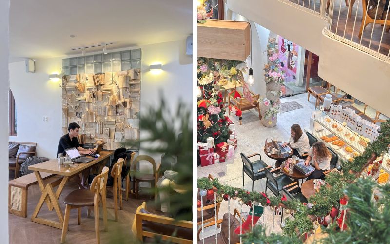 Thiết kế quán cafe bánh ngọt Blooming Peony By Gardenia