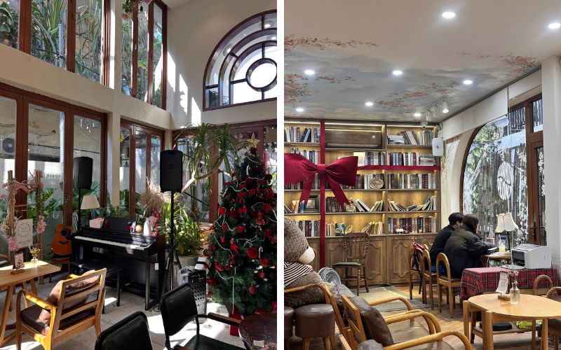 Thiết kế quán cafe bánh ngọt Blooming Peony By Gardenia