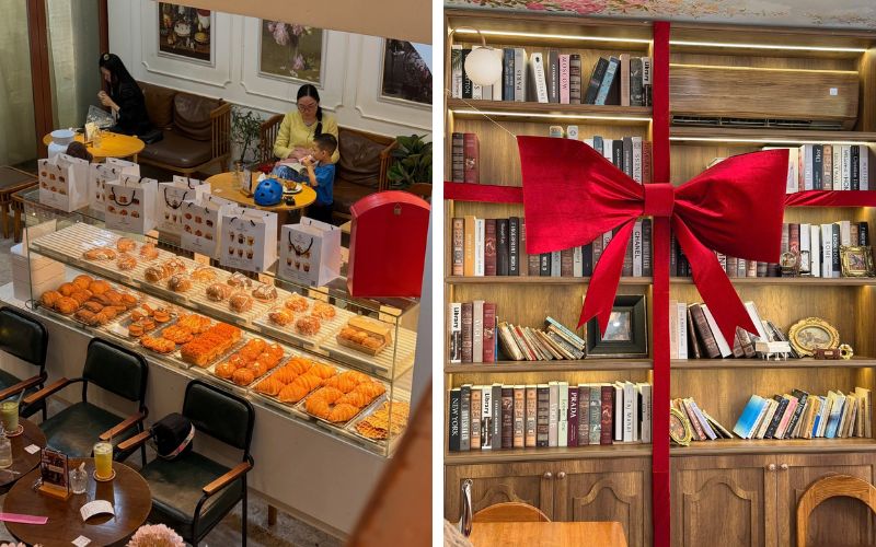 Thiết kế quán cafe bánh ngọt Blooming Peony By Gardenia