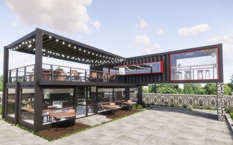 Quán cafe khung thép tiền chế có thực sự tiết kiệm chi phí hơn xây truyền thống?