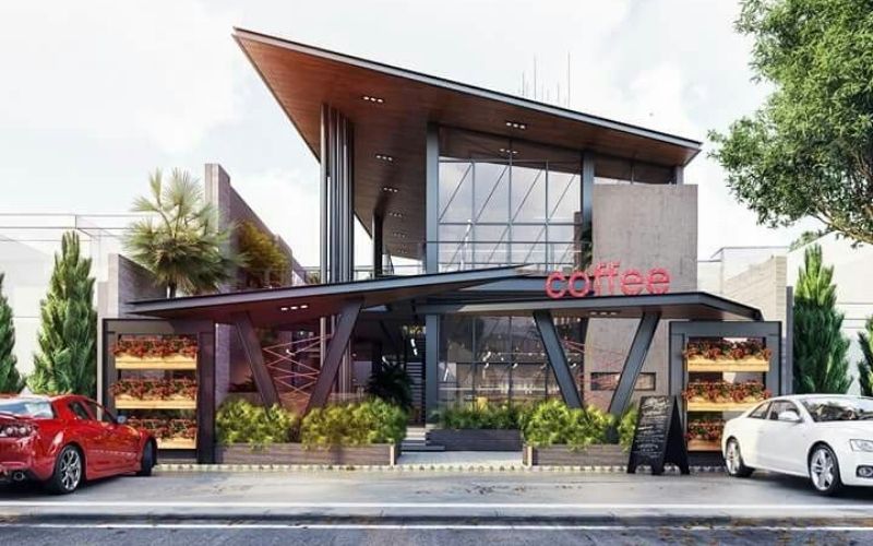 Quán cafe khung thép tiền chế có thực sự tiết kiệm chi phí hơn xây truyền thống?