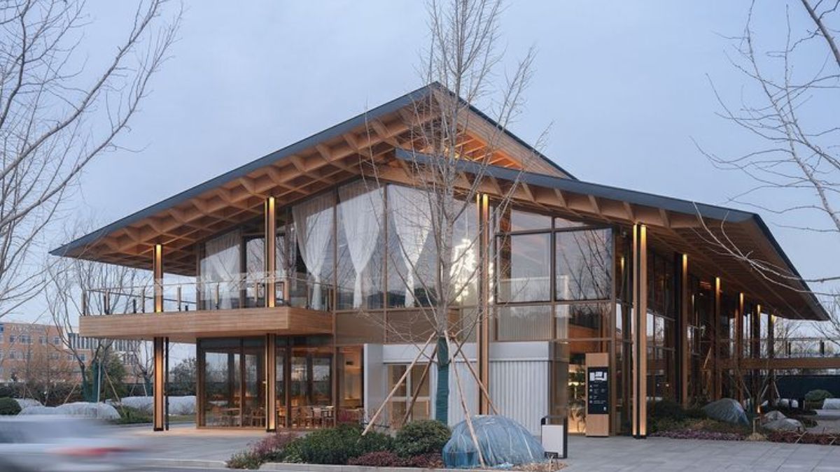 quán cafe khung thép tiền chế