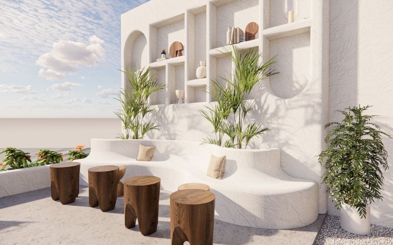 Định vị khách hàng mục tiêu cho thiết kế quán cafe sân vườn 