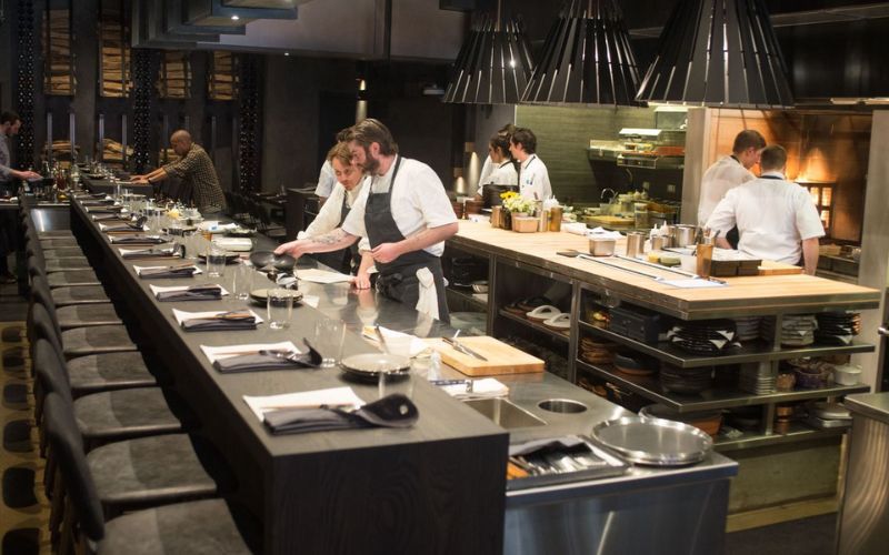 Kích thước bếp nhà hàng tiêu chuẩn cho nhà hàng buffet