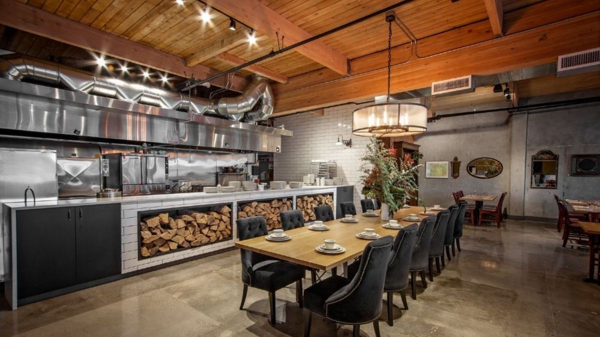 thiết kế bếp nhà hàng