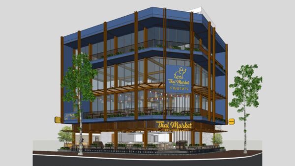 thiết kế nhà hàng Thai Market Restaurant