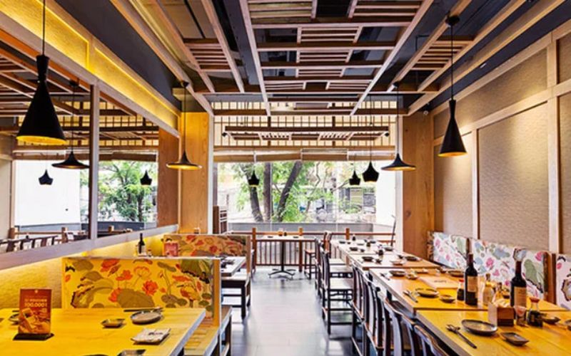 Thiết kế nhà hàng buffet iSushi tập trung vào trải nghiệm Nhật Bản