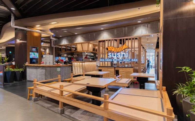 Thiết kế nhà hàng iSushi tối ưu vận hành và tăng doanh thu