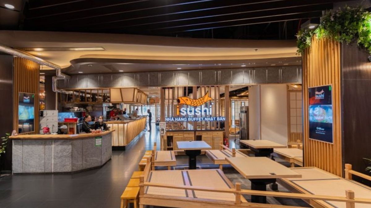Sự thật đằng sau thiết kế nhà hàng buffet iSushi khiến khách quay lại liên tục