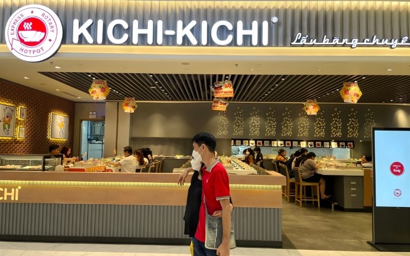 Tổng quan mô hình nhà hàng lẩu băng chuyền Kichi Kichi