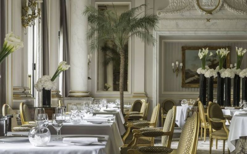 thiết kế nhà hàng phong cách châu Âu