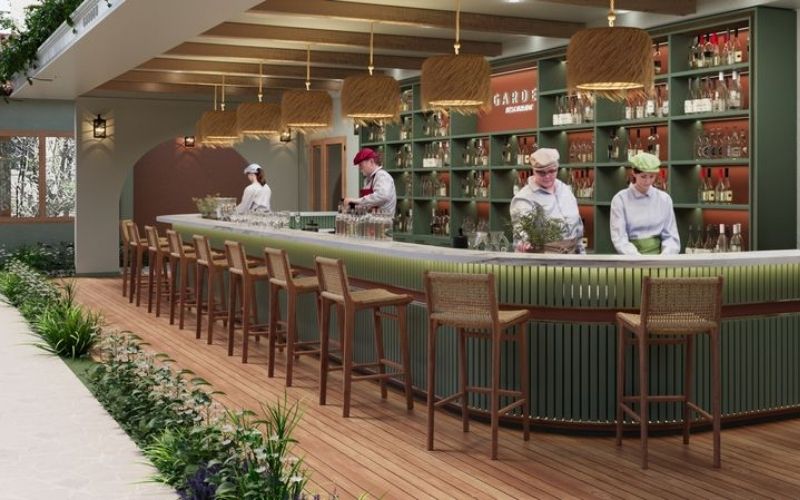 Thiết kế bếp nhà hàng