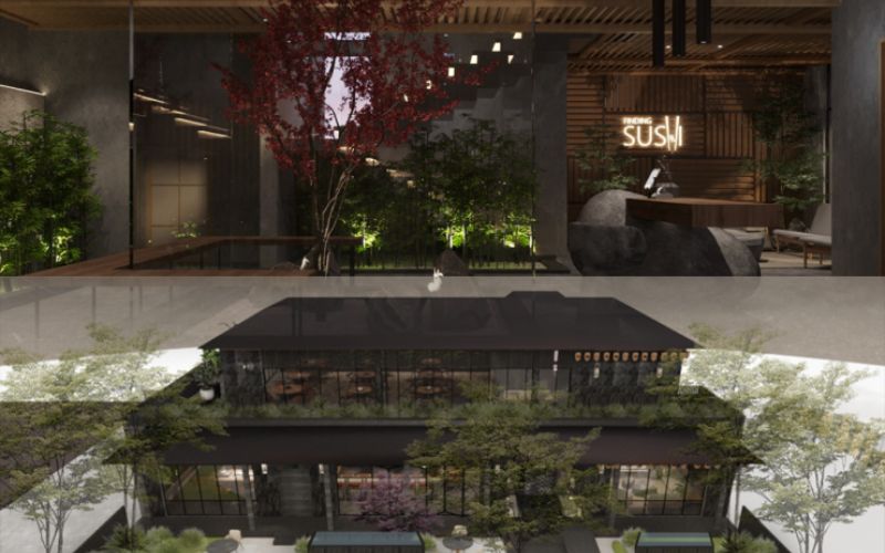 Thiết kế không gian sân vườn nâng cao trải nghiệm khách hàng