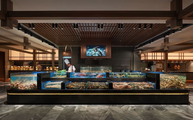 Thiết kế bể chứa hải sản - điểm nhấn đặc trưng cho nhà hàng
