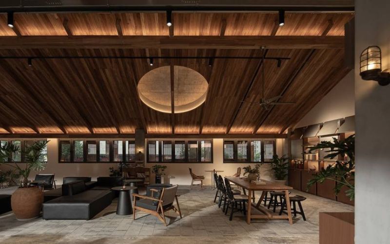 Không gian được chia theo mục đích sử dụng cụ thể: