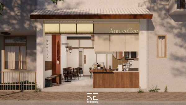 "Ann Coffee & Spa - Thiết kế quán cà phê kết hợp spa phong cách Nhật Bản tại Đà Nẵng "