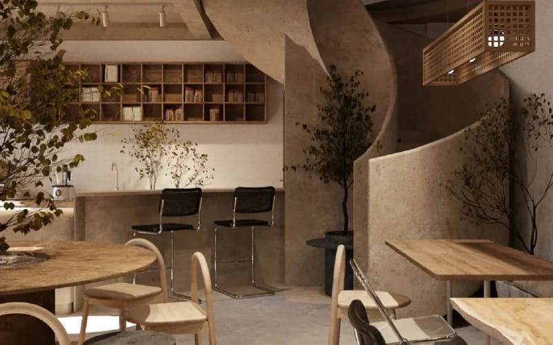 Không gian xanh - yếu tố tạo cảm xúc cho quán