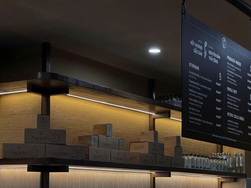 Tạo điểm nhấn thương hiệu tại vị trí trung tâm