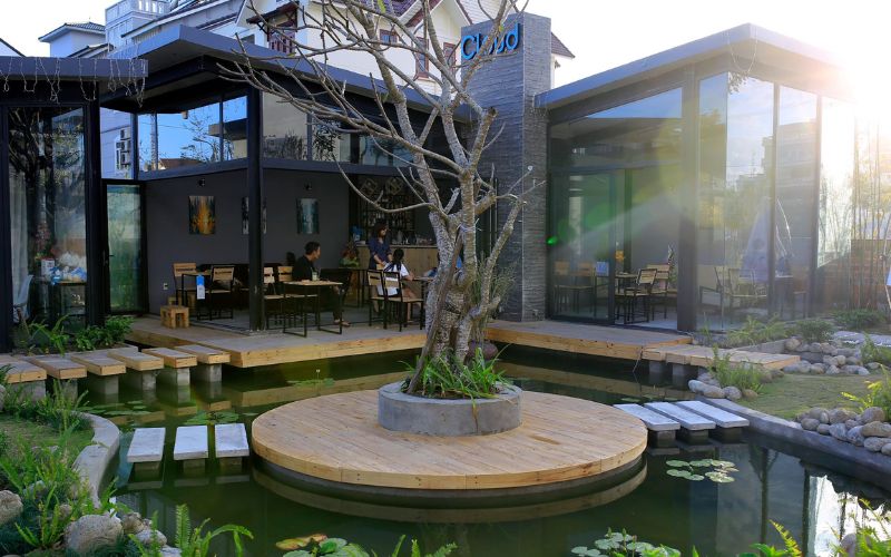 15+ mẫu quán cà phê sân vườn đẹp tại Đà Nẵng