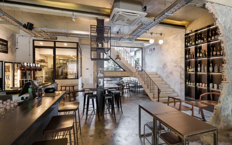 Thiết kế nội thất quán cafe