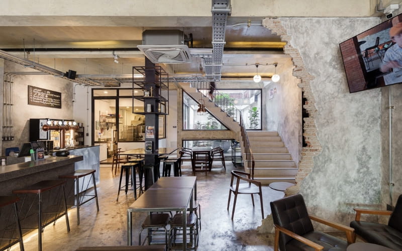 Thiết kế không gian ngồi cho khách