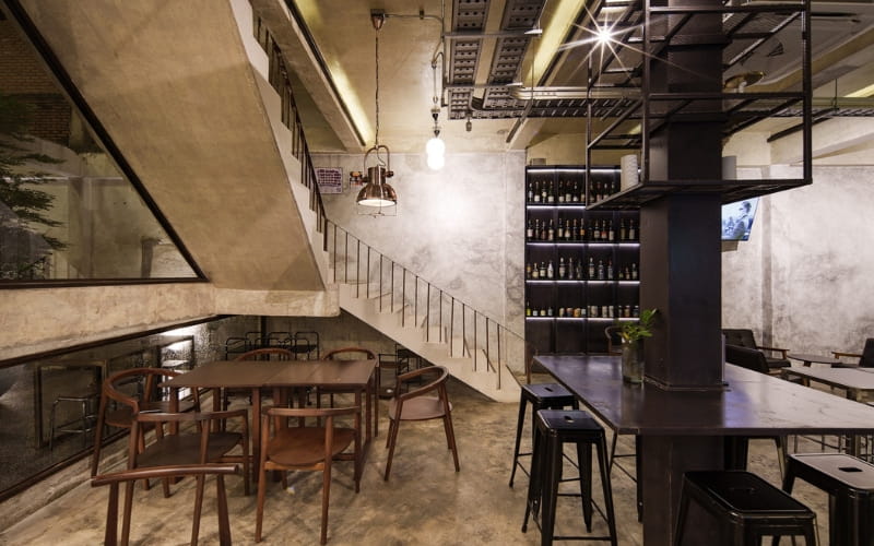 Khu vực này được bố trí khá thoáng