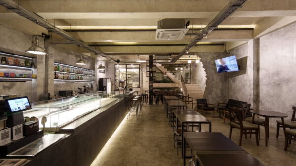 thiết kế quán cafe đẹp