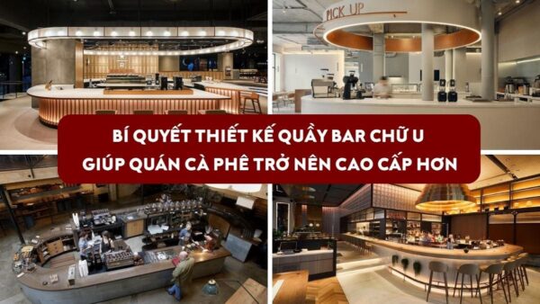 quầy bar chữ U