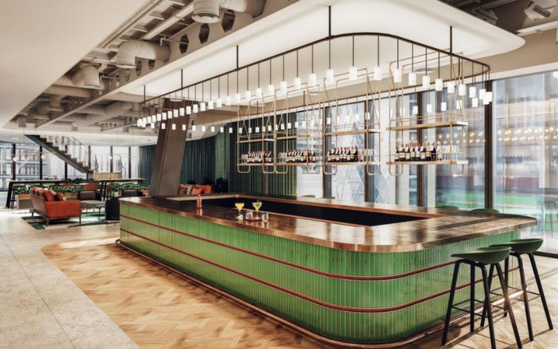 Lựa chọn vật liệu cao cấp cho quầy bar 