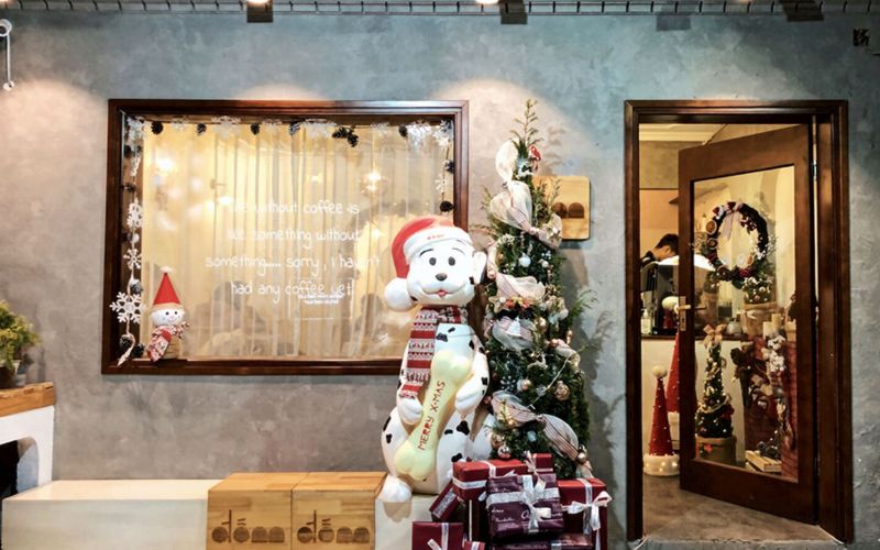 Bố trí khu vực check-in “signature” dễ nhận diện