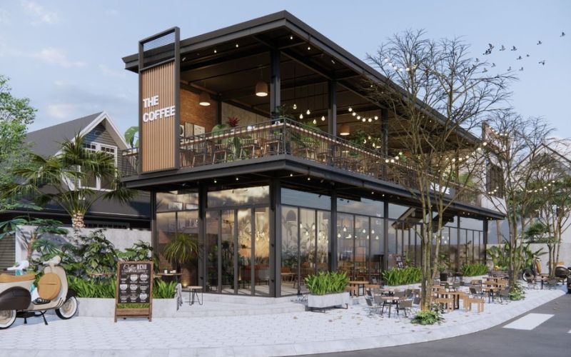 Thiết kế quán cafe check-in: cách sắp xếp không gian giúp tăng lượng khách