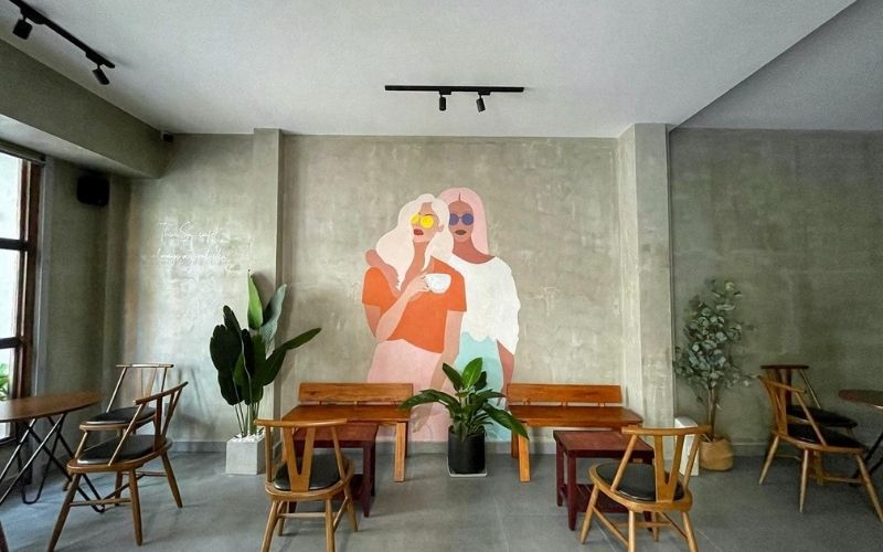 Thiết kế nội thất quán cà phê 