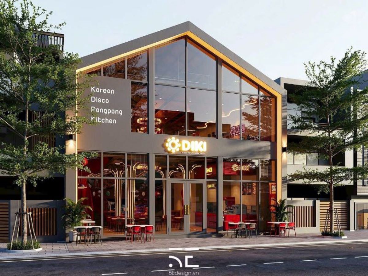 Thiết kế nhà hàng Diki tại Đà Nẵng – Ý tưởng kinh doanh F&B kết hợp giải trí tăng trải nghiệm khách hàng