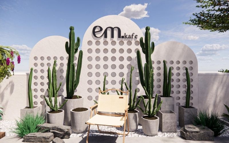 Mẫu thiết kế quán cà phê 600 triệu