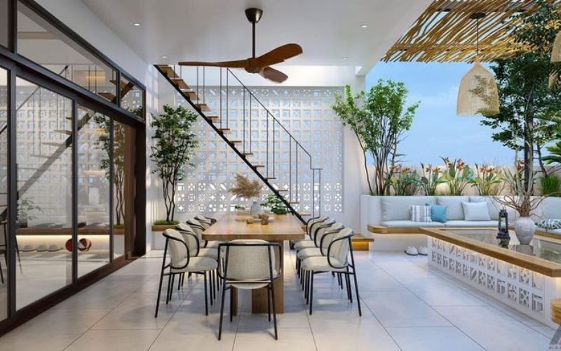 Đặc điểm thiết kế quán cà phê sân thượng phù hợp tổ chức event & acoustic