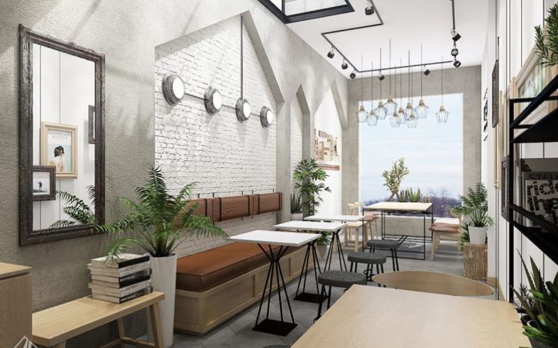 Bố trí gương giúp phản chiếu ánh sáng 