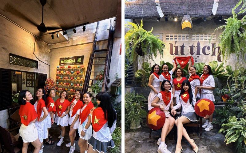 Nhiều góc check-in đẹp giúp tăng trải nghiệm khách hàng