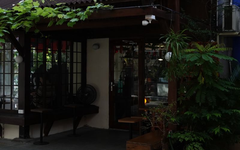 Thiết kế ngoại thất quán cà phê
