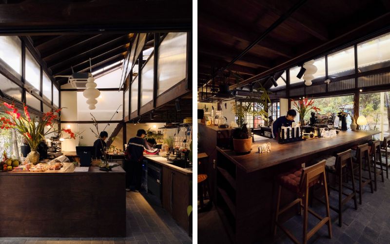 Thiết kế nội thất quán cà phê