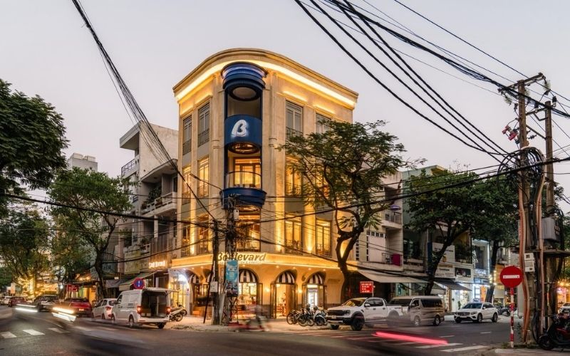 Phương án thiết kế mặt bằng quán cà phê sang trọng