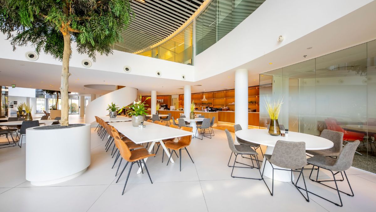 thiết kế quán cafe văn phòng