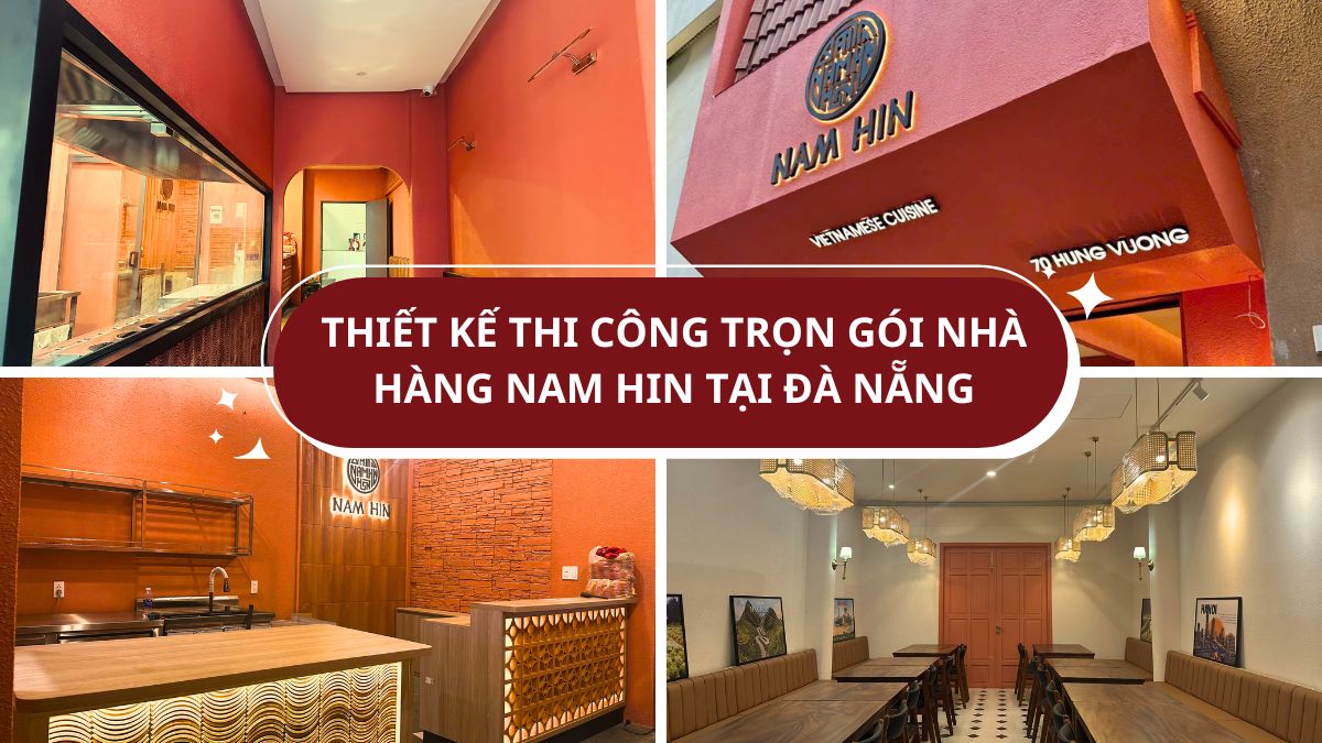 thiết kế thi công nhà hàng