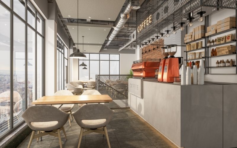 Tổng thời gian thiết kế và thi công quán cafe trung bình bao lâu?