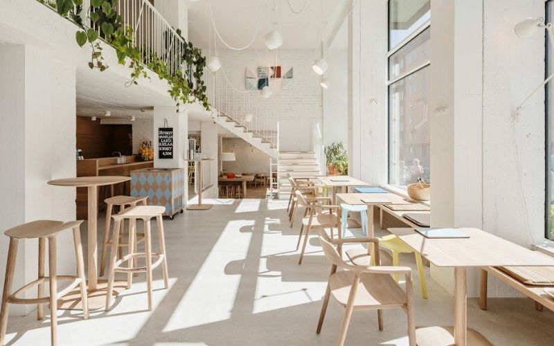 Thiết kế quán cà phê Hàn Quốc