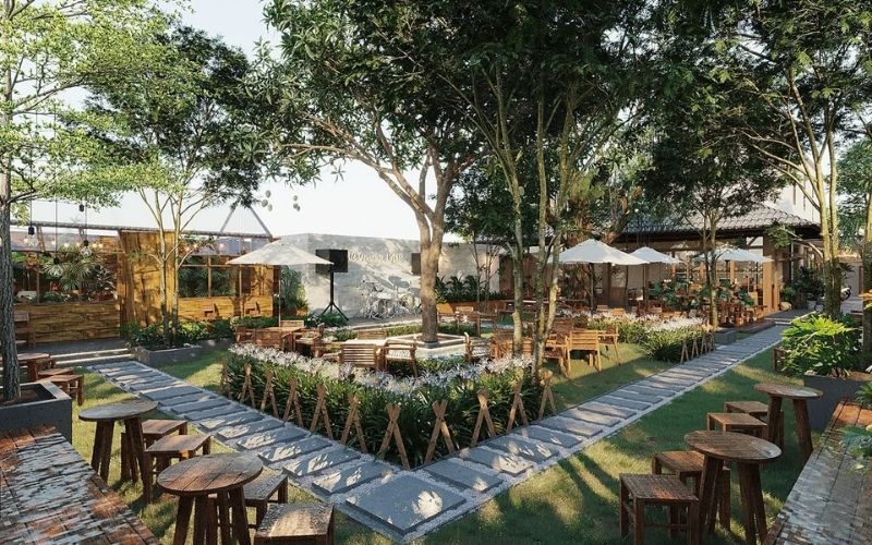 Xu hướng thiết kế quán cafe hiện nay