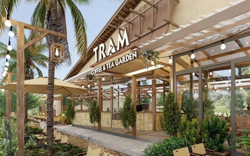 Trên 500m2: Mô hình cafe sân vườn quy mô lớn tạo điểm đến khác biệt 